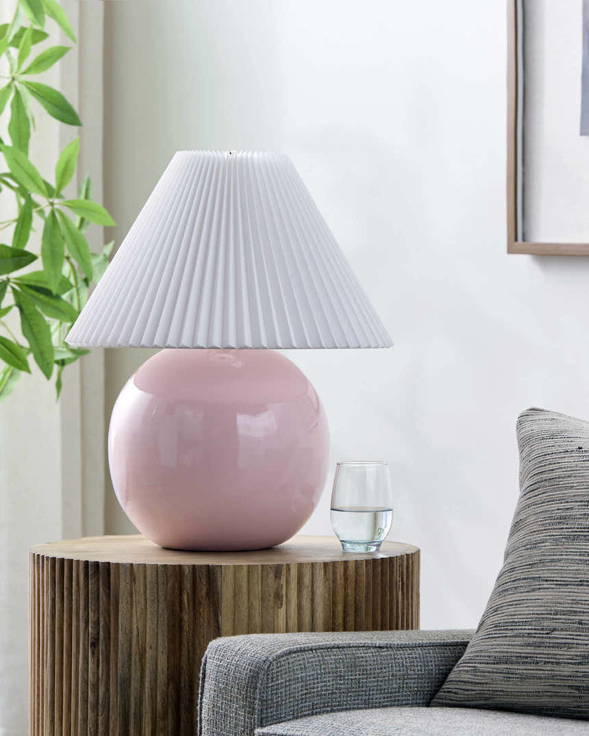 Policarpa Pink Table Lamp