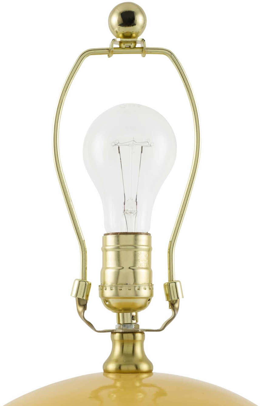 Policarpa Yellow Table Lamp