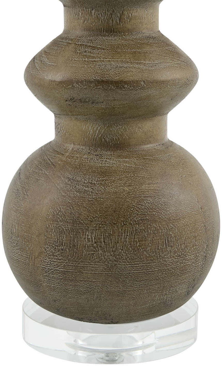 Ploubezre Dark Brown Table Lamp