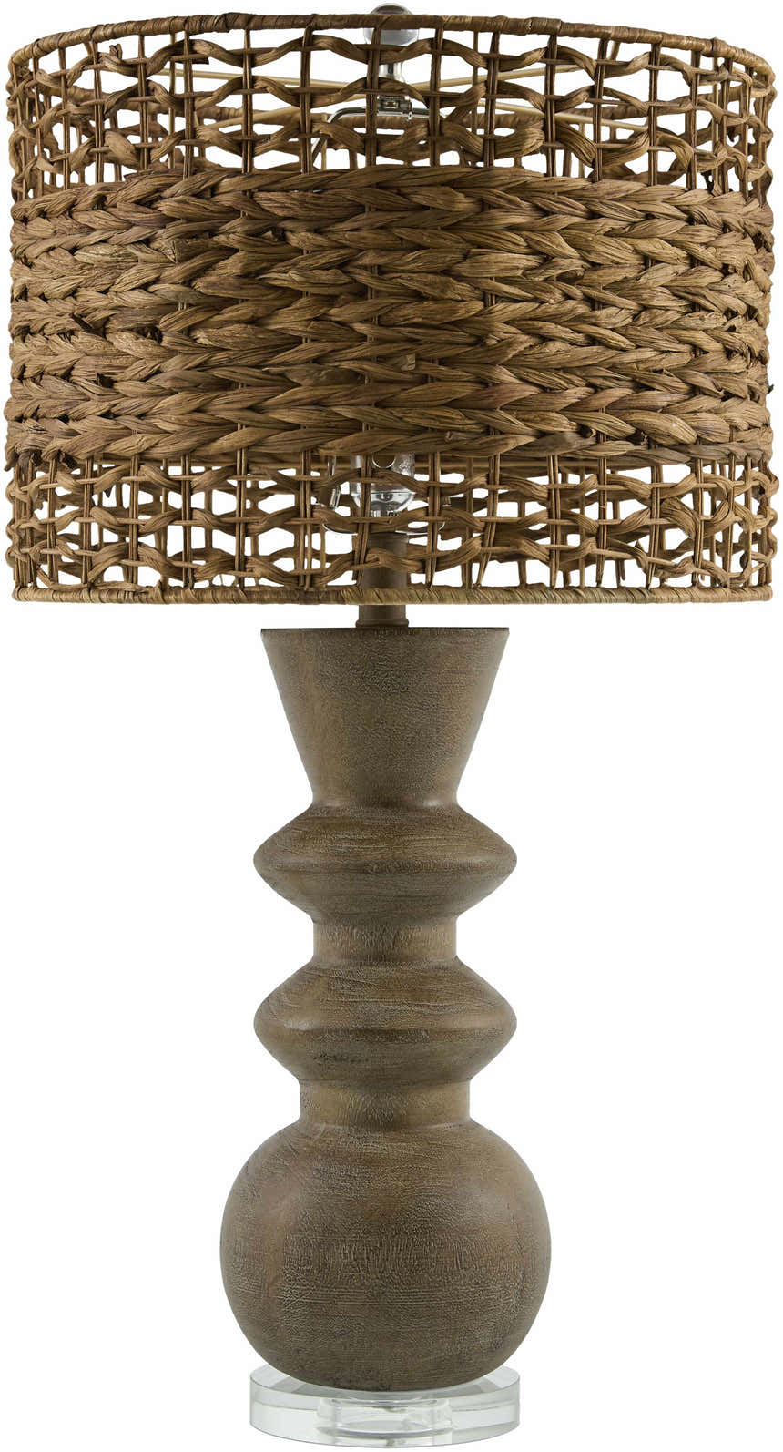 Ploubezre Dark Brown Table Lamp