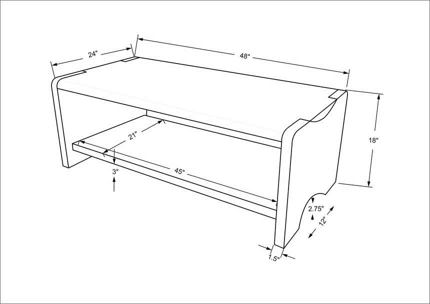 Polverara Coffee Table