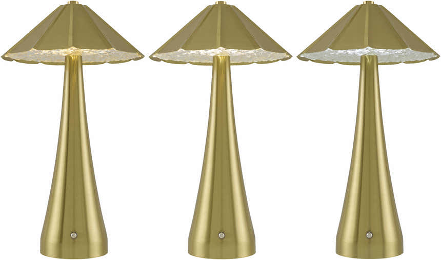Priyutnoye Metallic - Brass Table Lamp