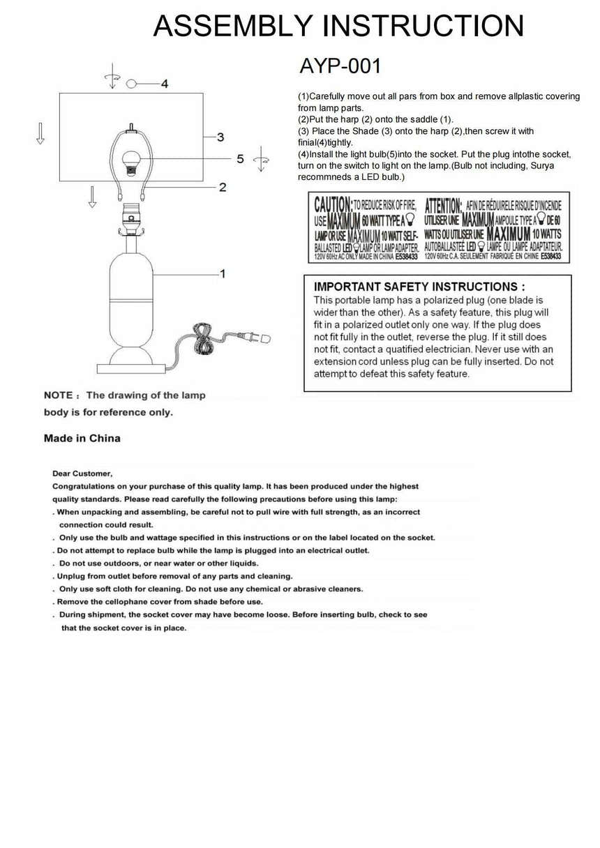 Prachatice Table Lamp