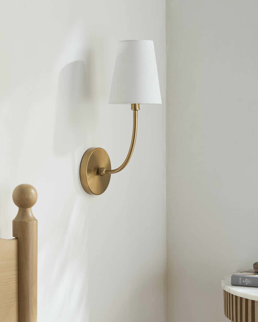 Pecineaga Metallic - Brass Wall Sconce