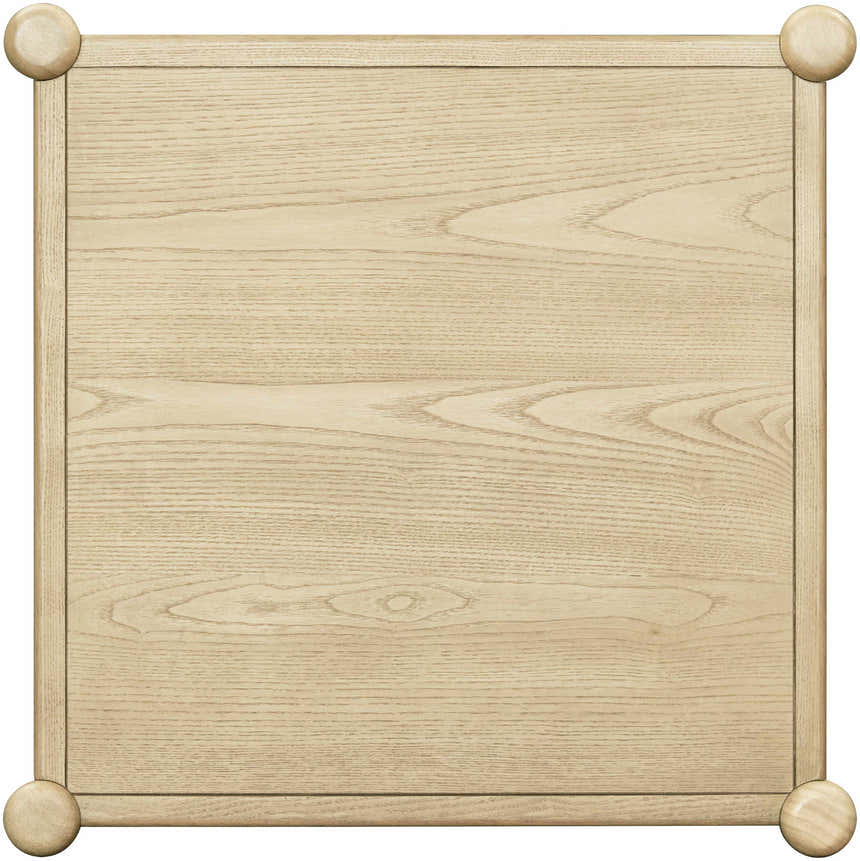 Becki Wavy shaped Owens x Livabliss Brisa End Table