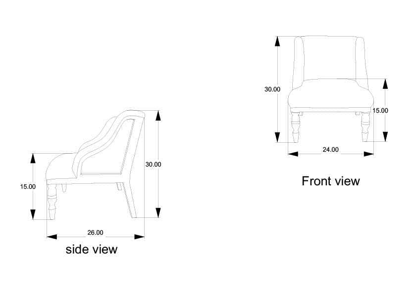 Panamaram Accent Chair - Clearance