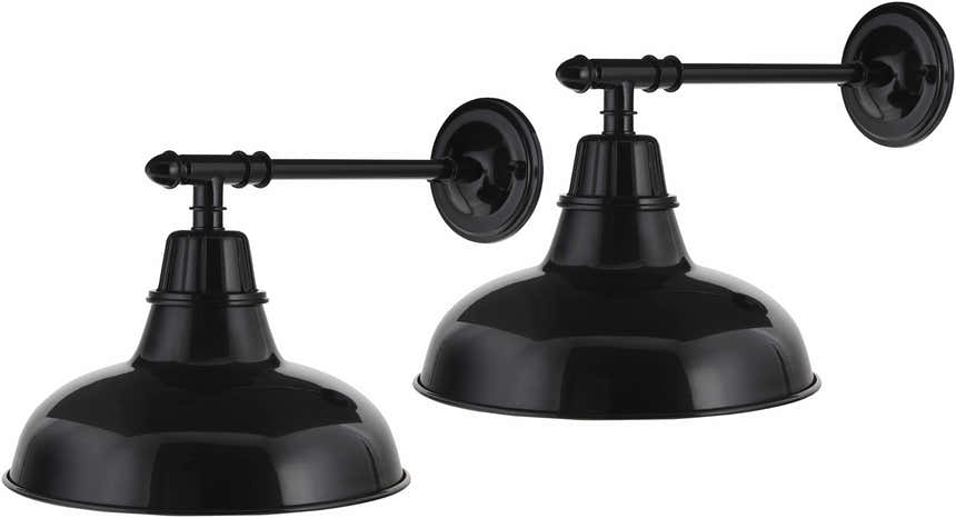 Palmariggi Black Outdoor Wall Sconce