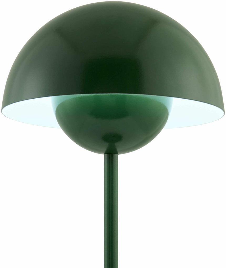Peralillo Table Lamp - Glossy Dark Green