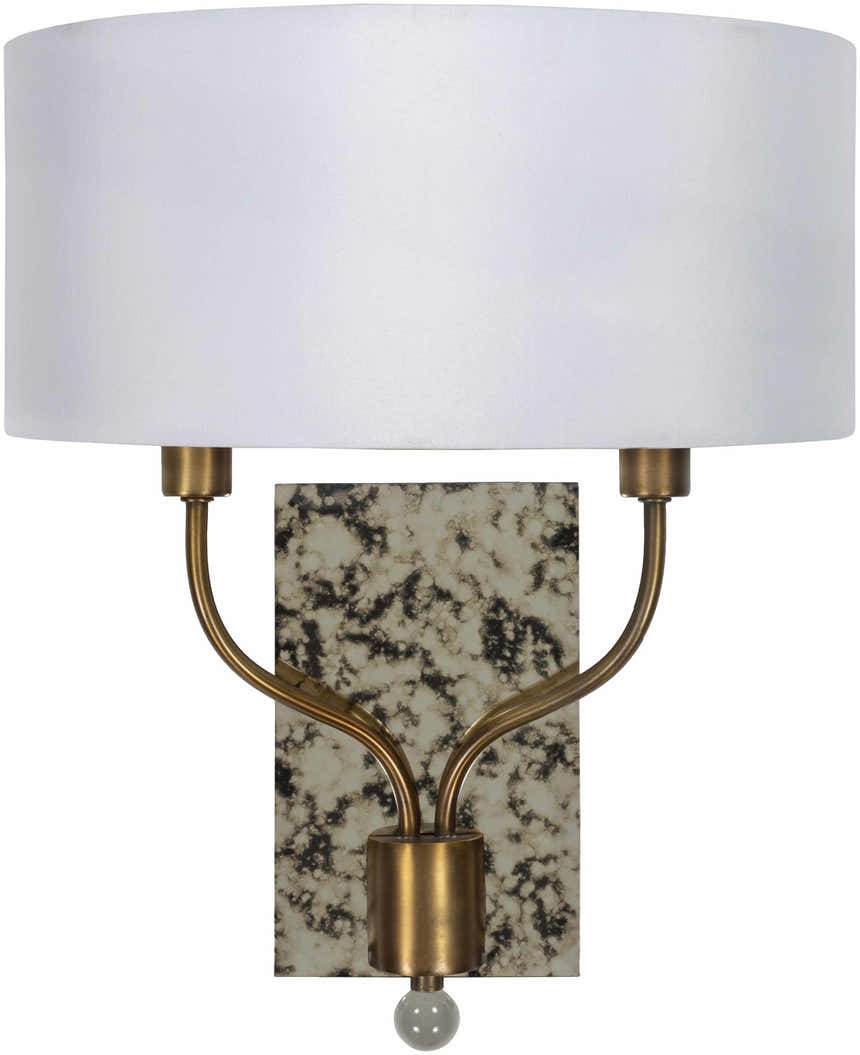 Tan Rustic Wall Sconce for hallway or bedroom lighting