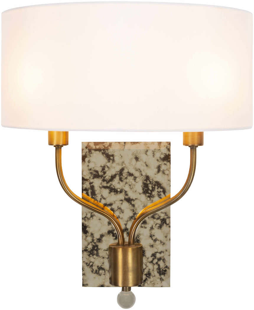 Tan Rustic Wall Sconce for hallway or bedroom lighting