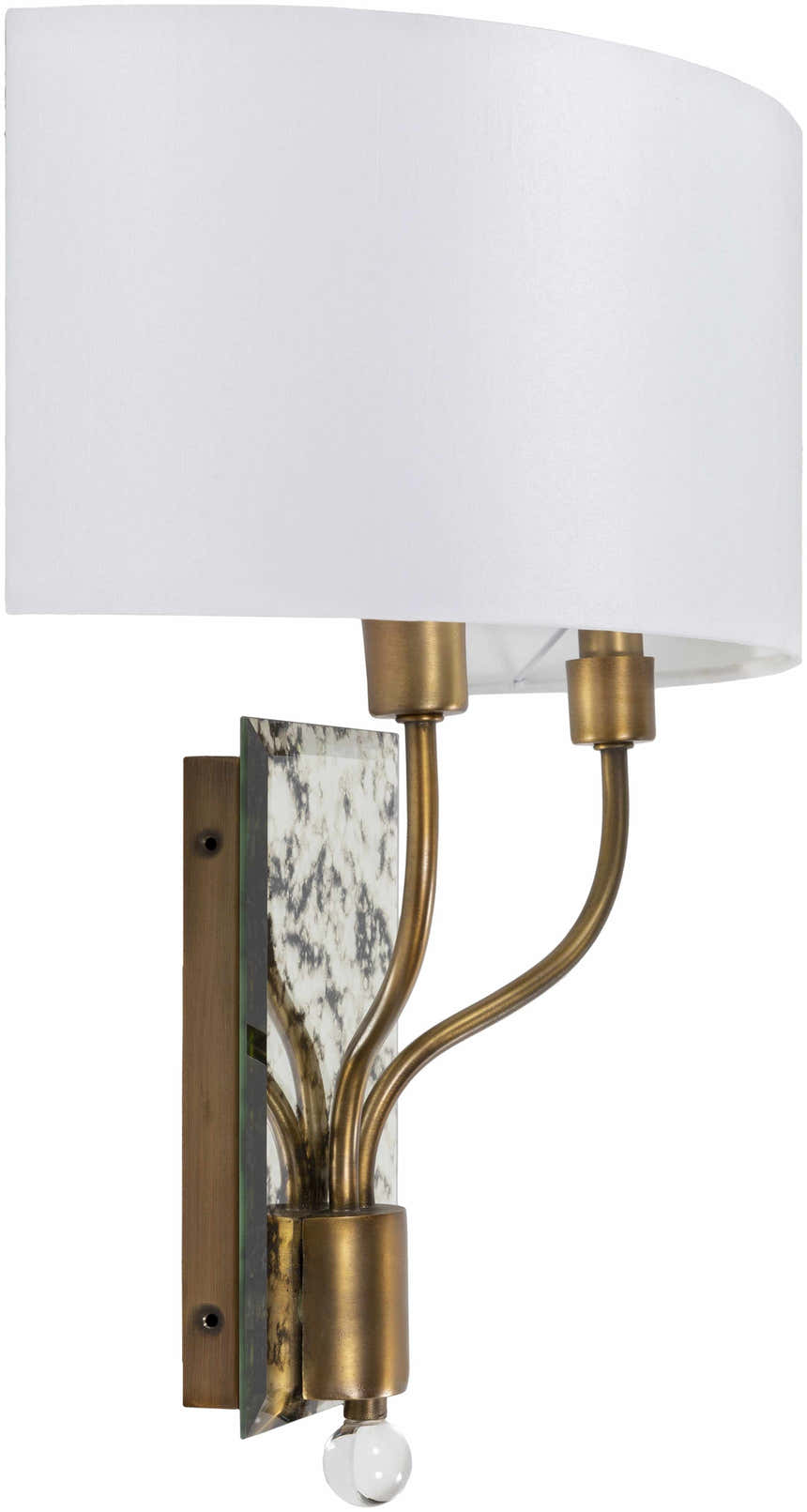 Tan Rustic Wall Sconce for hallway or bedroom lighting