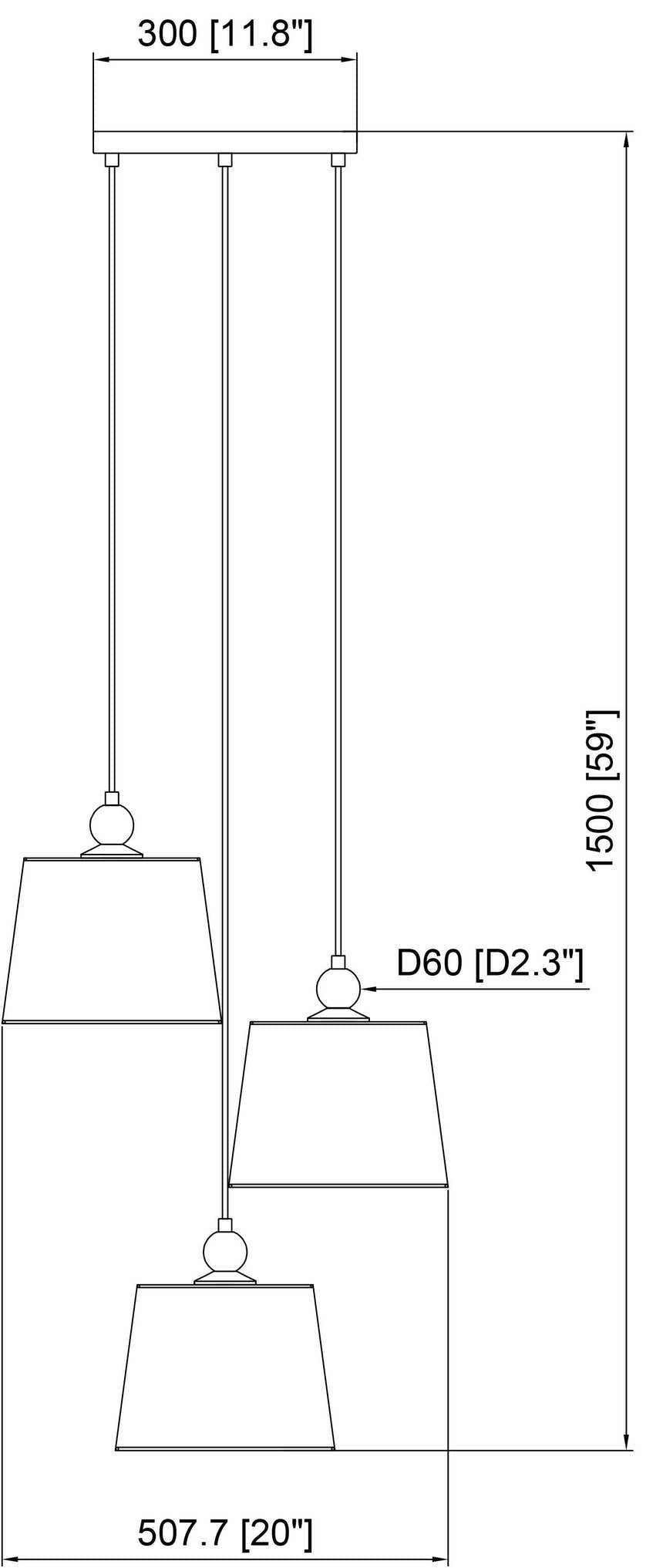 Eisenburg Dark Brown Chandelier