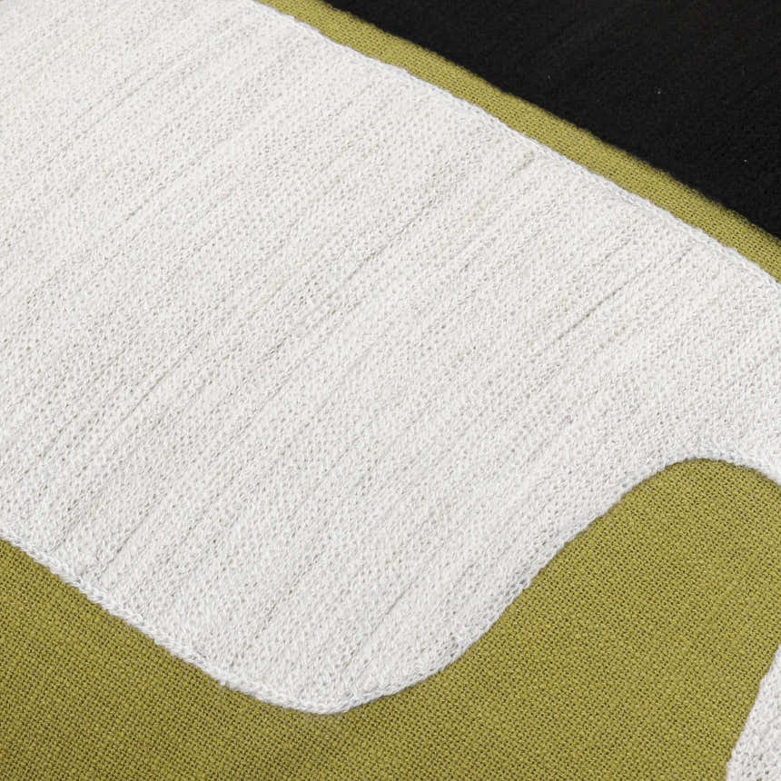 Althea Olive Throw Pillow - Clearance