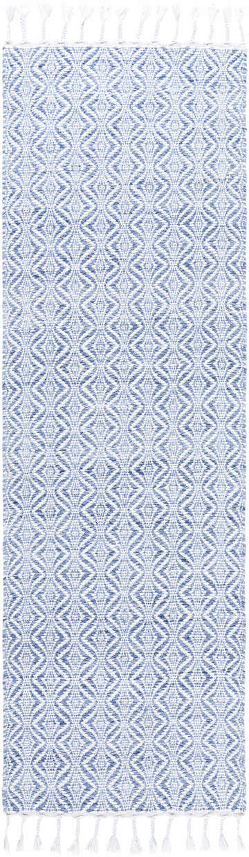 Made to Order Custom Size Anelia Sky Blue Area Rug