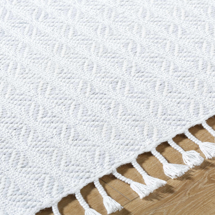 Made to Order Custom Size Anelia Powder Blue Area Rug