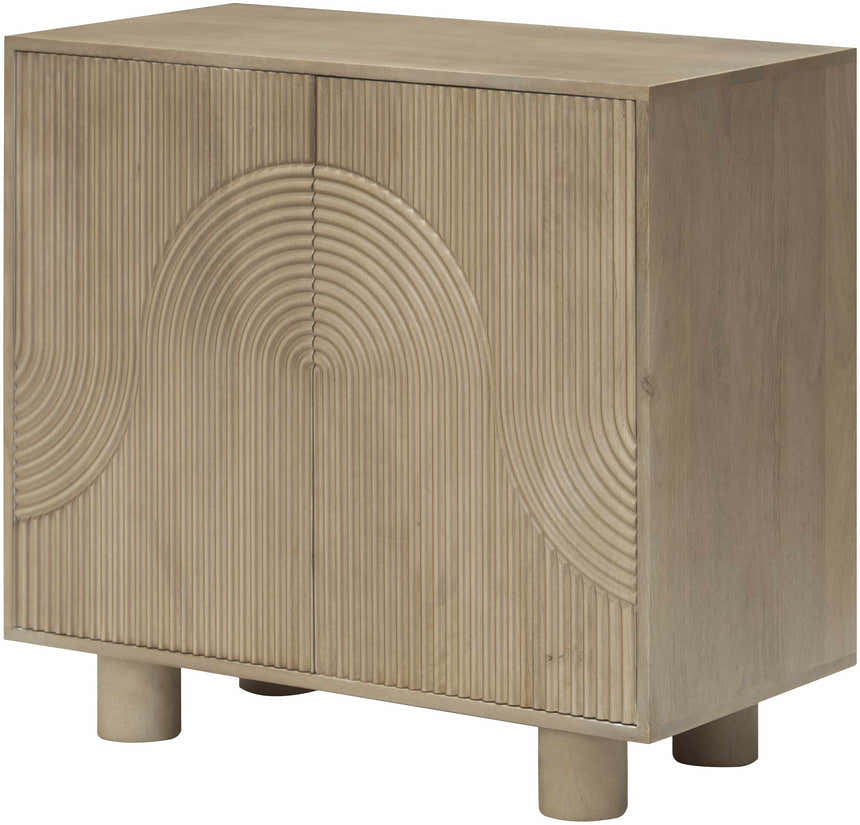 Becki Dark Red Owens x Livabliss Ceilo Cabinet