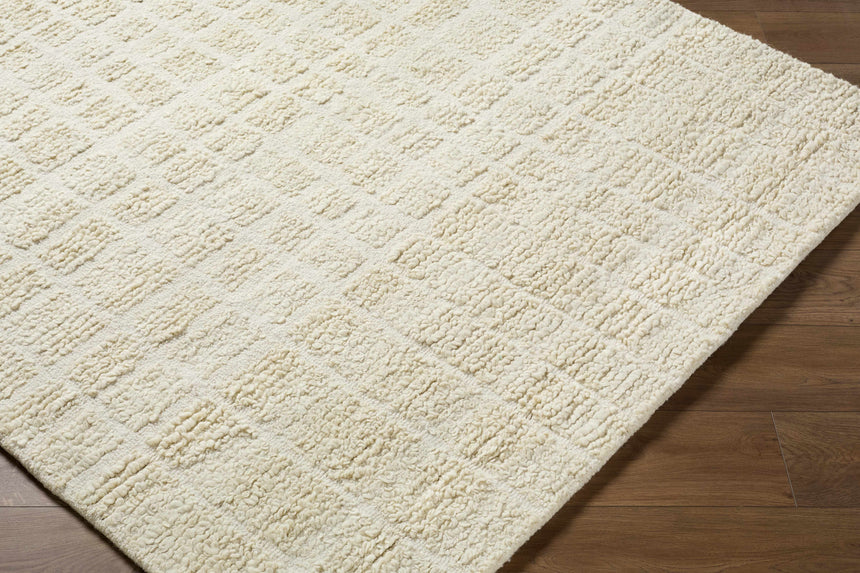 Made to Order Custom Size Asahel Cream Area Rug