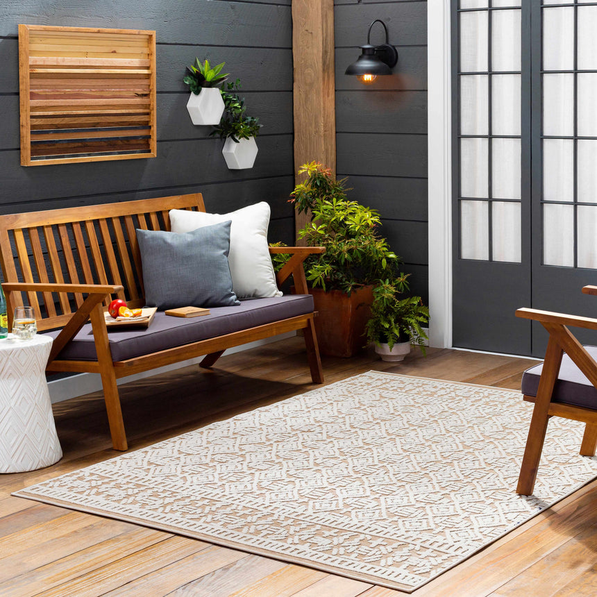 Retrieve 3D Outdoor Area Rug - Clearance
