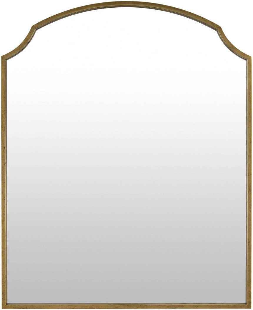 Catai Gold Mirror with Iron Base