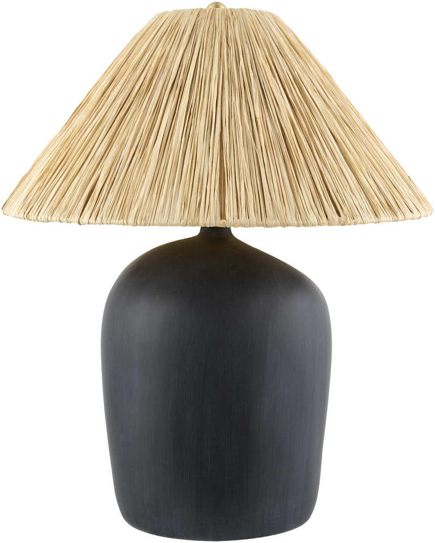 Renswoude Black Table Lamp