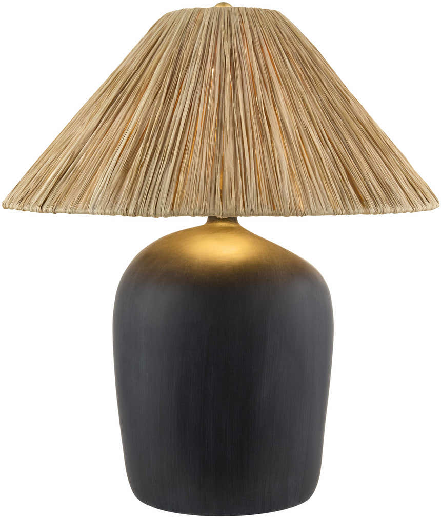 Renswoude Black Table Lamp