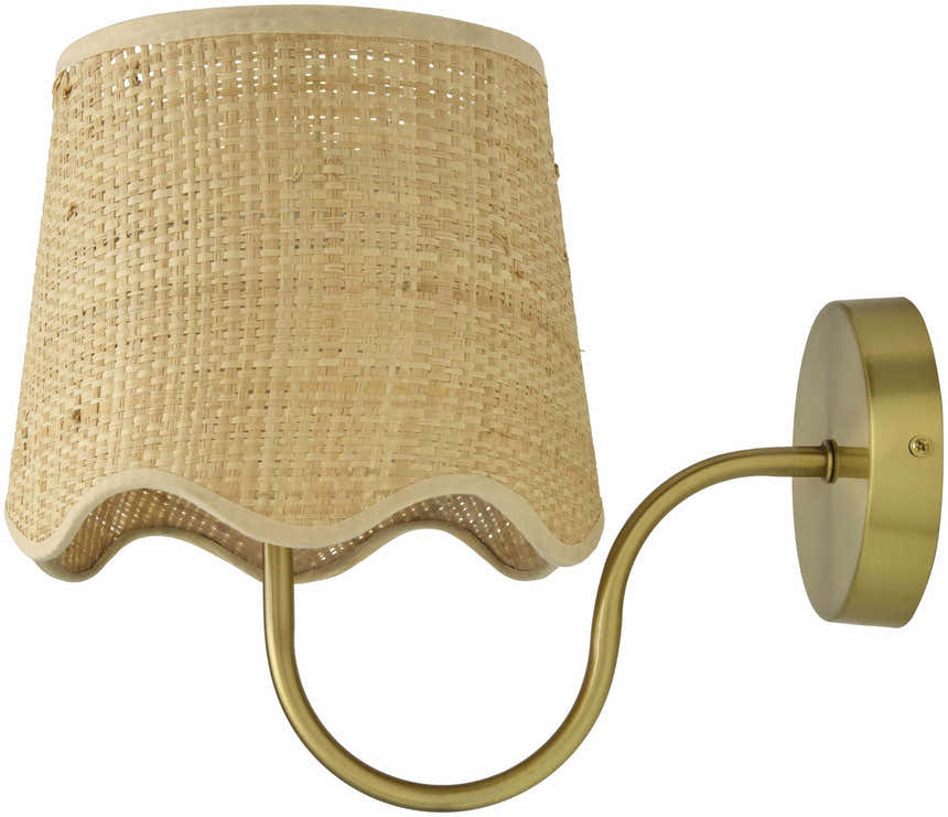 Aussillon Gold Wall Sconce