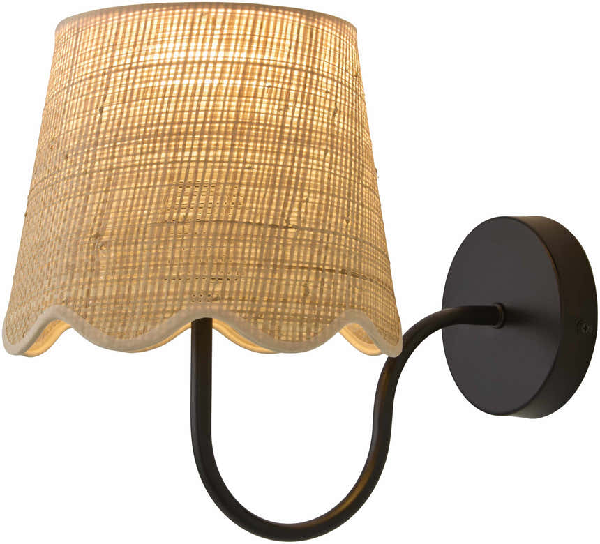 Aussillon Black Wall Sconce