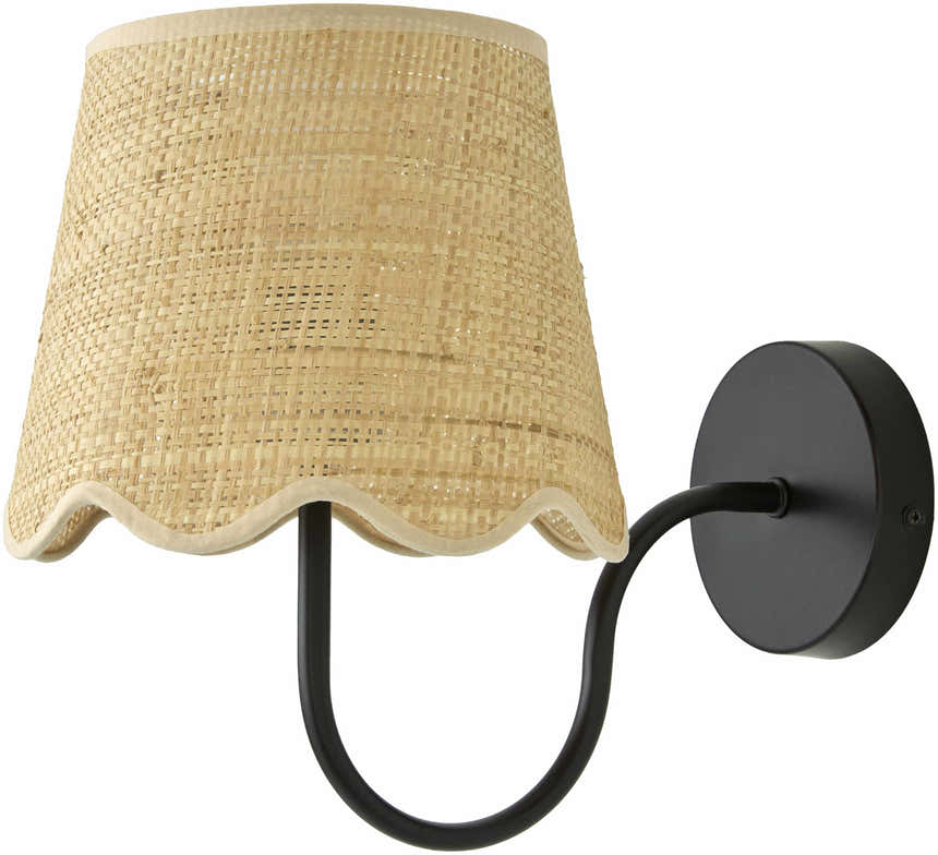 Aussillon Black Wall Sconce