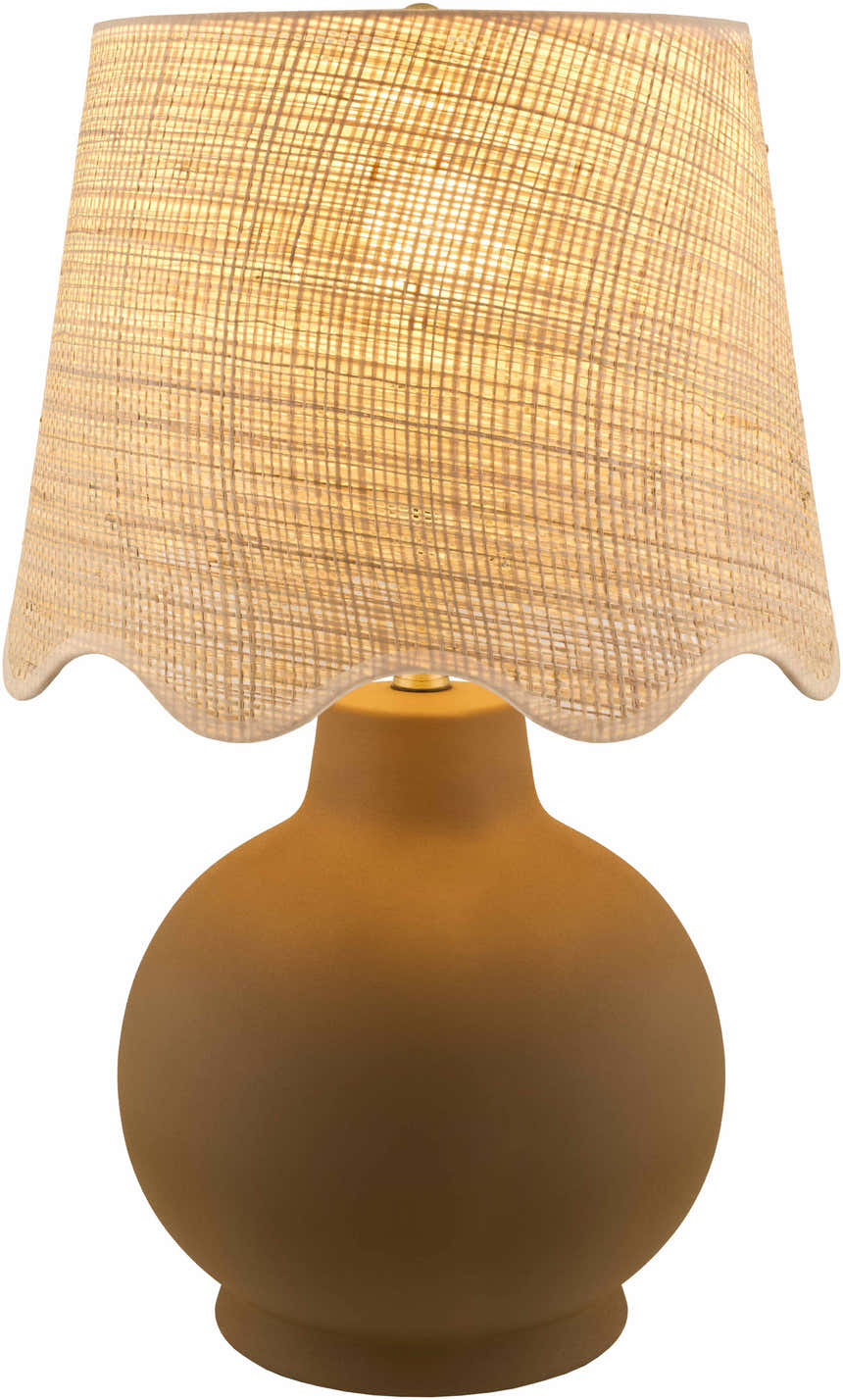 Ranshofen Metallic Gold Table Lamp