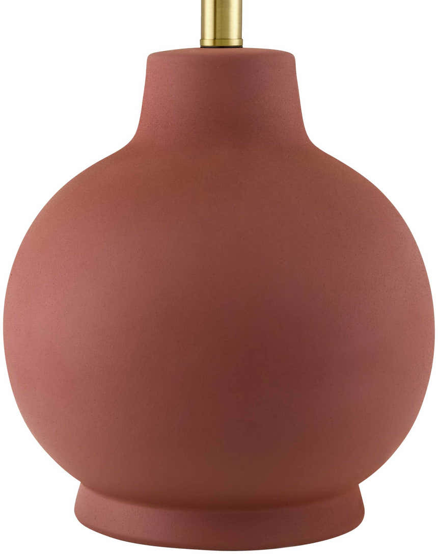 Ranshofen Dark Red Table Lamp