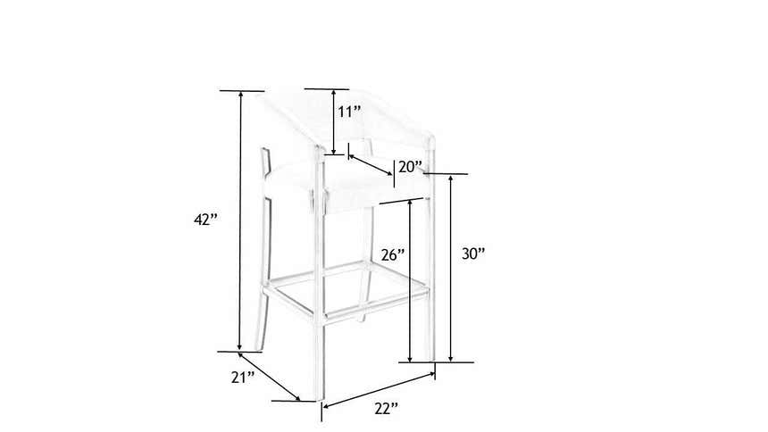 Ratchaburi Cream Stool - Clearance