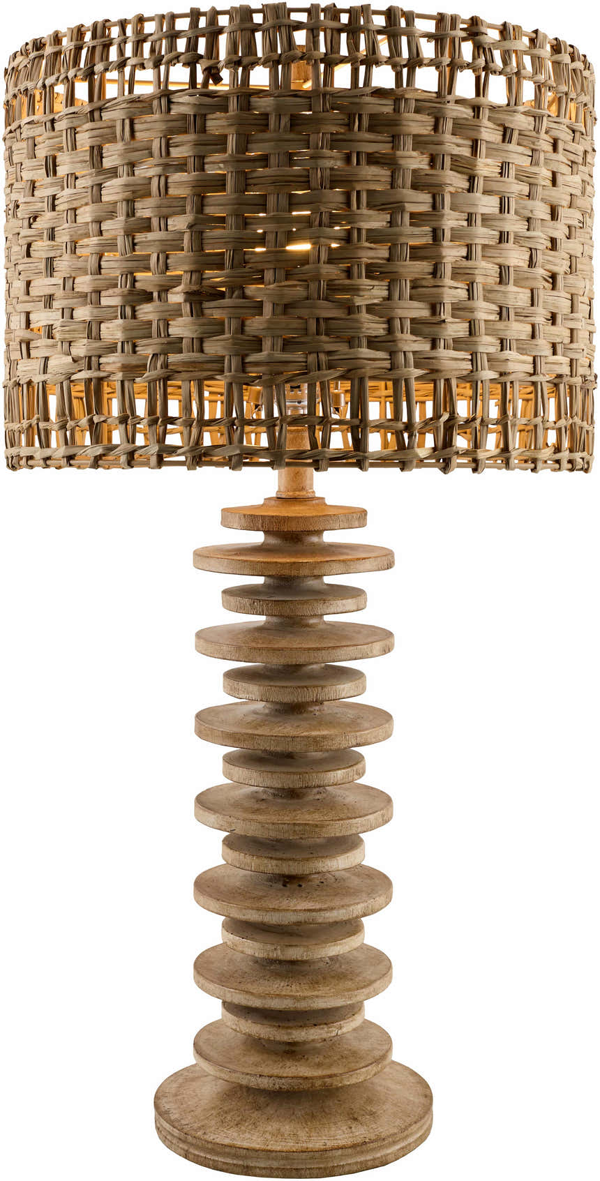 Mustard Traditional Table Lamp for bedside or console tables
