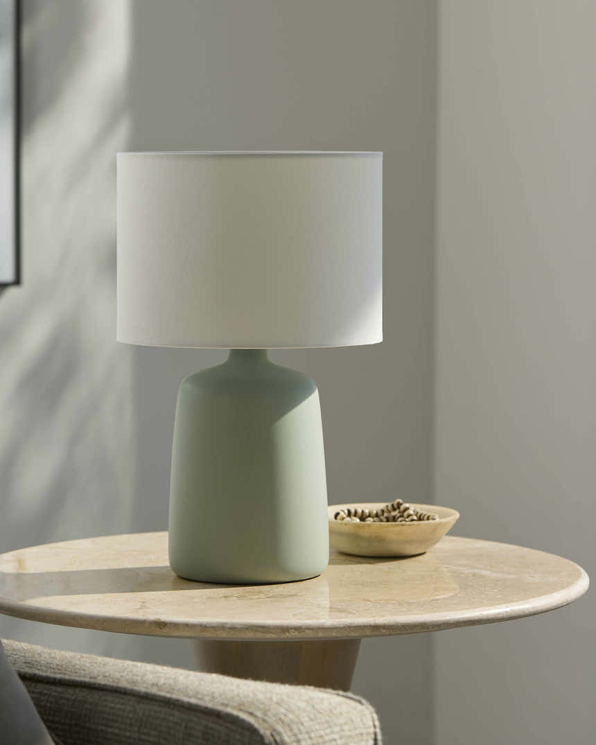 Rolleville Lime Green Table Lamp