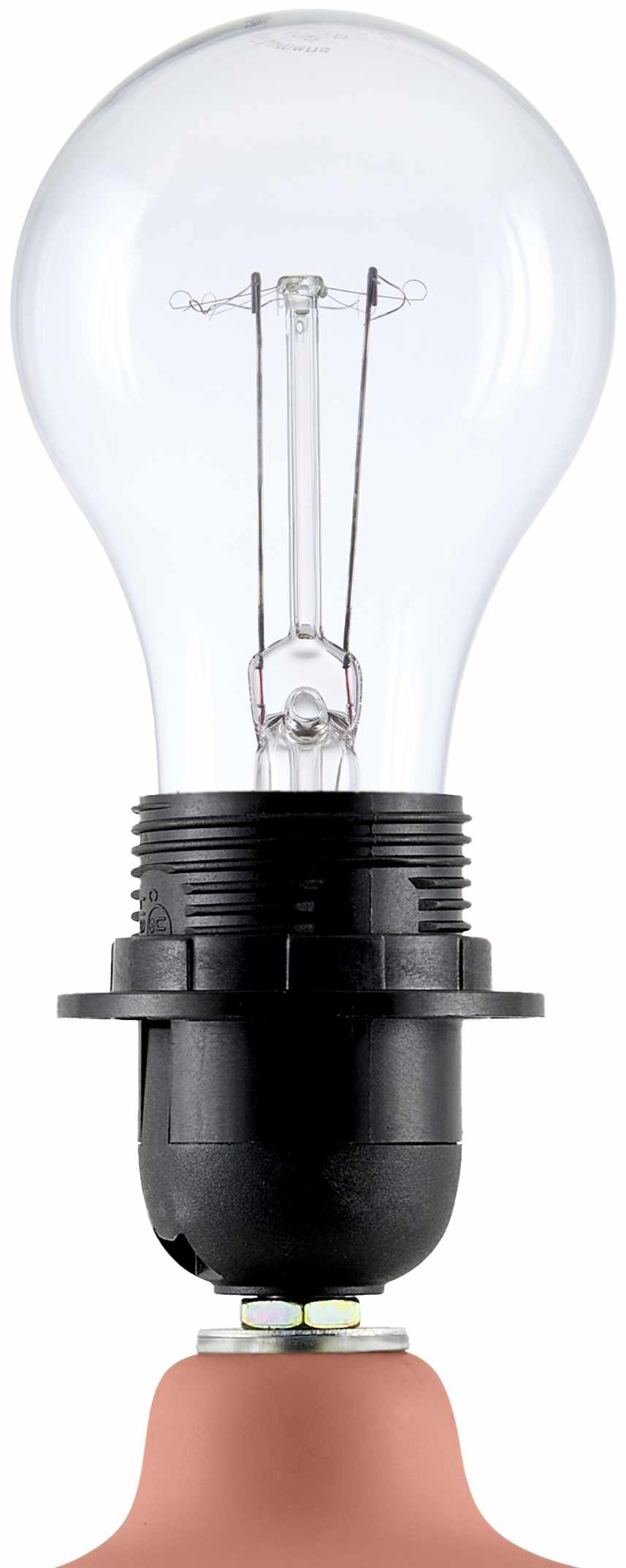 Rolleville Brick Red Table Lamp