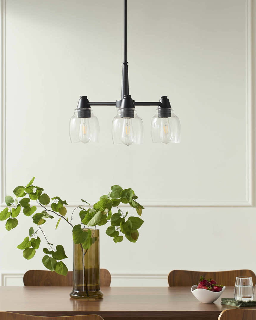 Randaberg Black Chandelier