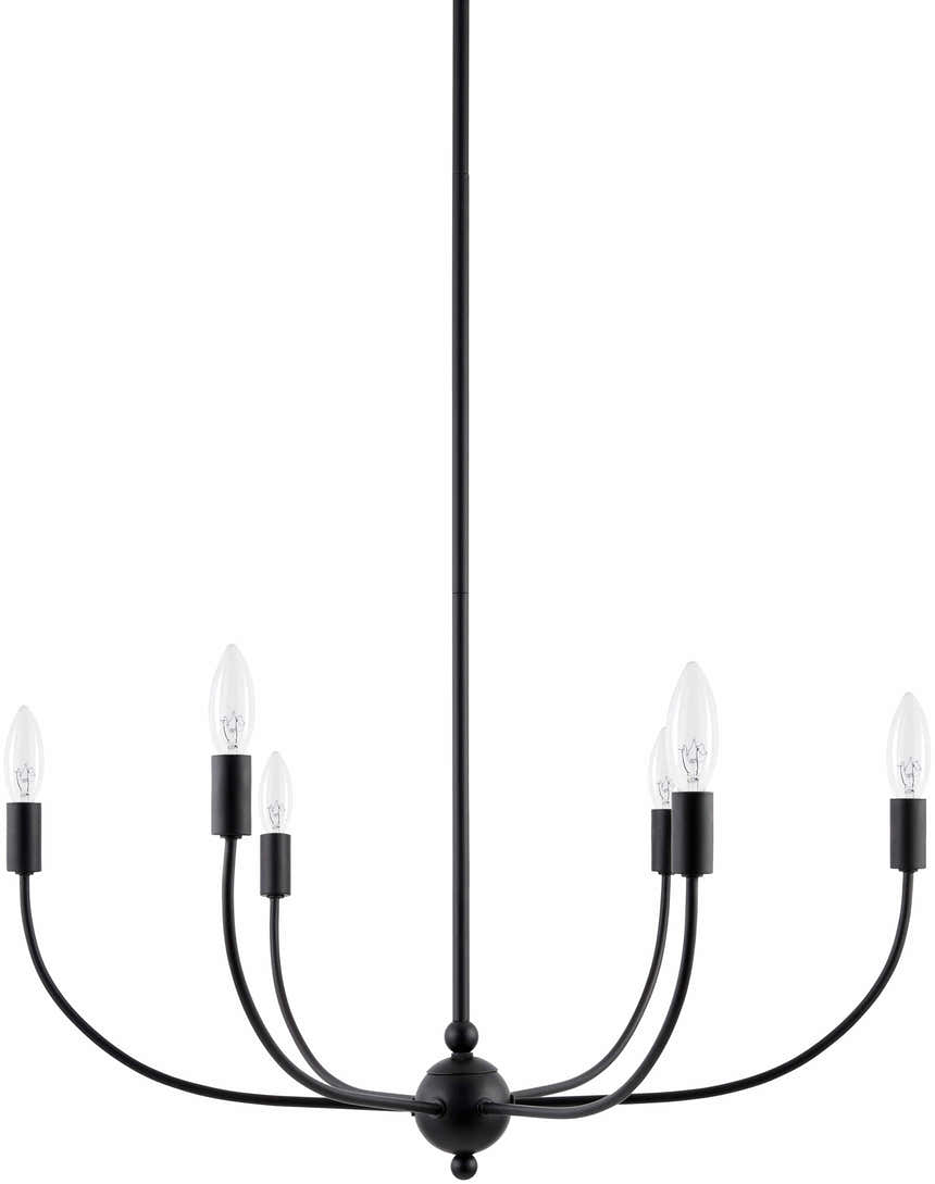 Rudziczka Black Chandelier