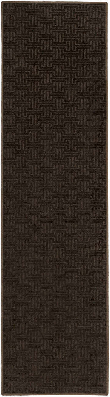 Chandler Dark Brown Cut and Sew Custom Runner Rug