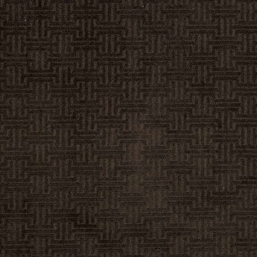 Chandler Dark Brown Cut and Sew Custom Runner Rug