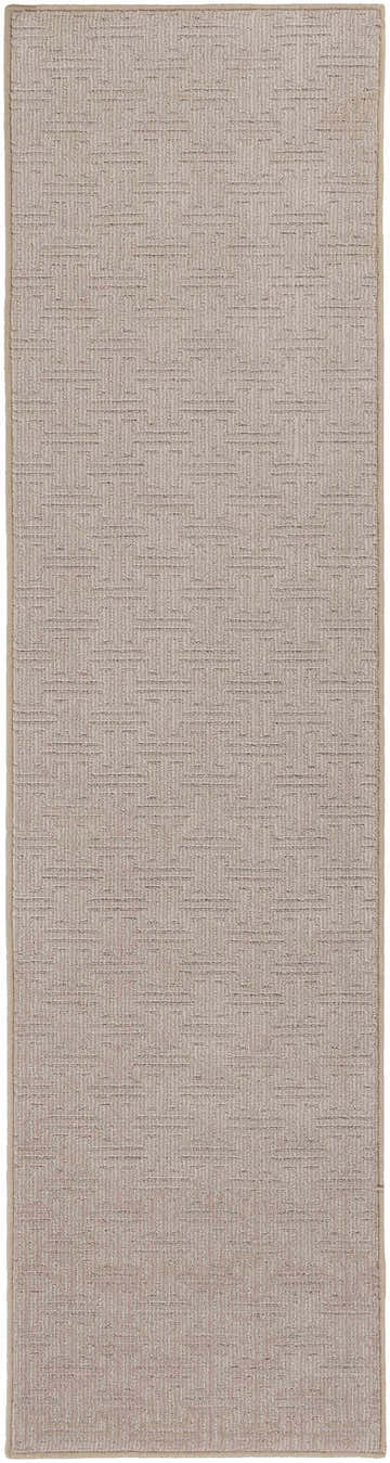 Chandler Light Brown Cut and Sew Custom Runner Rug