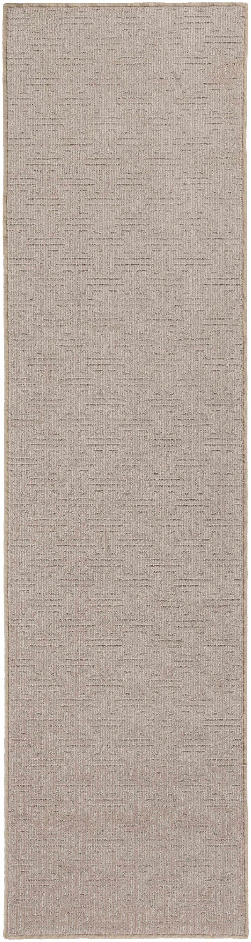 Chandler Light Brown Cut and Sew Custom Runner Rug