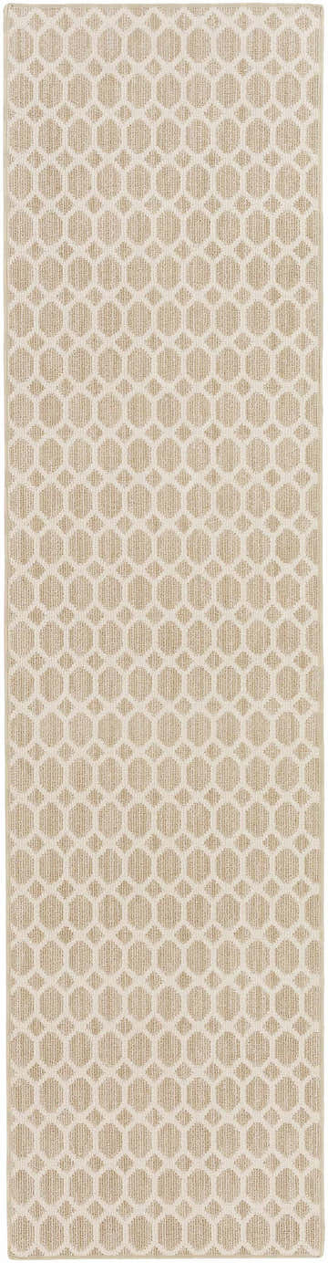 Eliza Beige Cut and Sew Custom Runner Rug