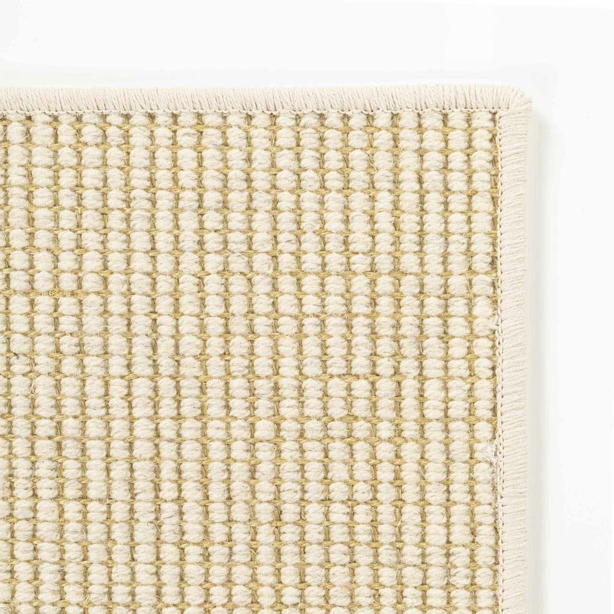 Felipe Ivory Cut and Sew Custom Runner Rug