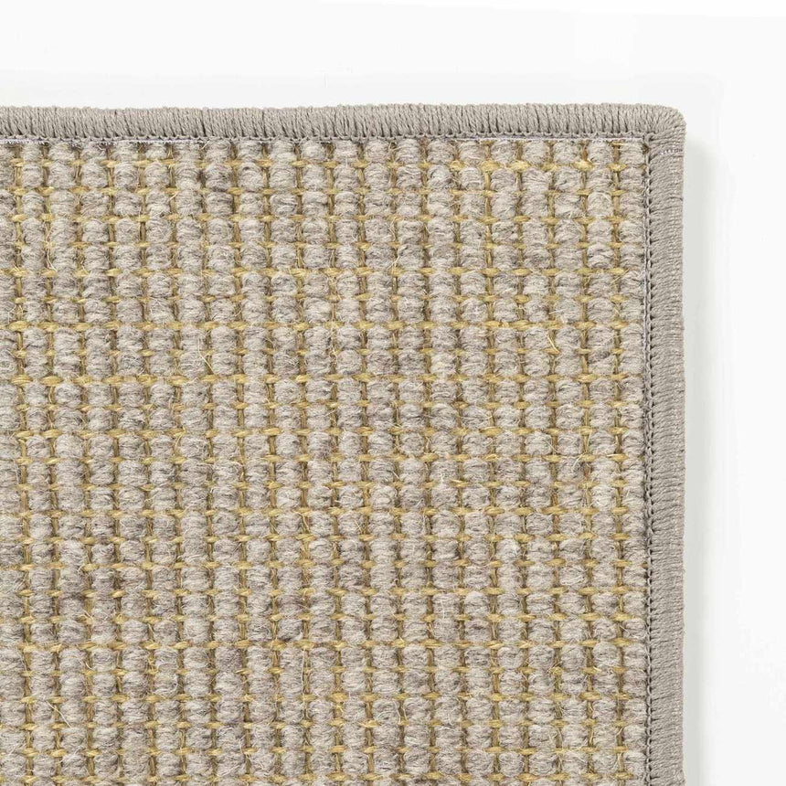 Felipe Dark Beige Cut and Sew Custom Runner Rug