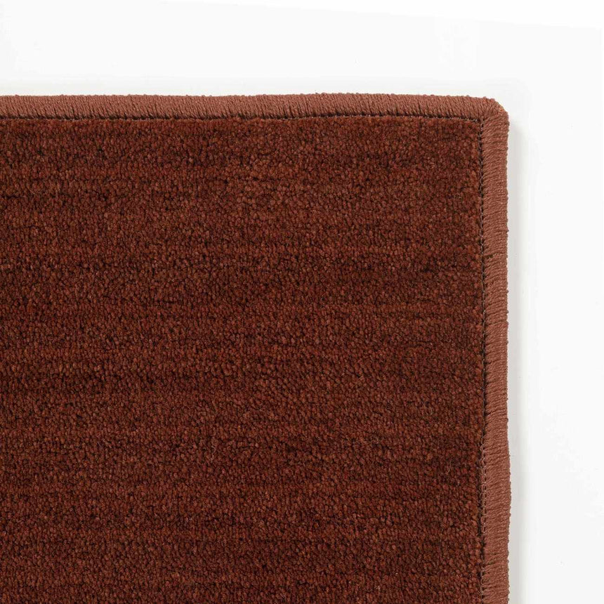 Freya Dark Red Cut and Sew Custom Runner Rug