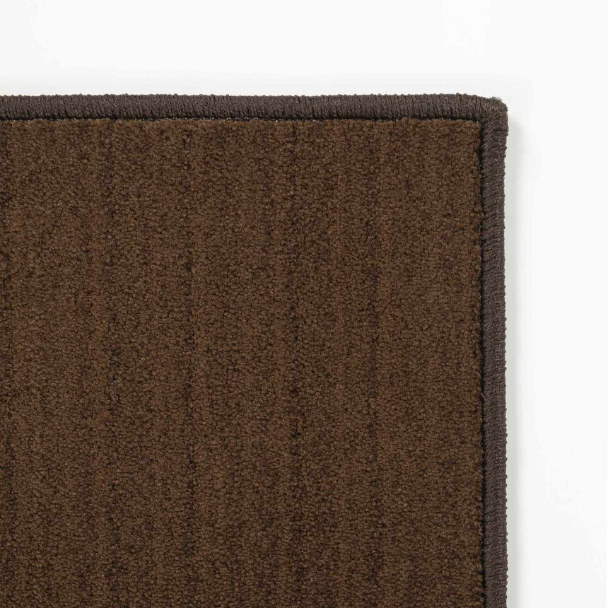 Freya Brown Cut and Sew Custom Runner Rug