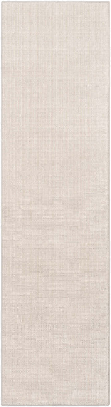 Gunther Off White Hand Loomed Cut and Sew Custom Runner Rug