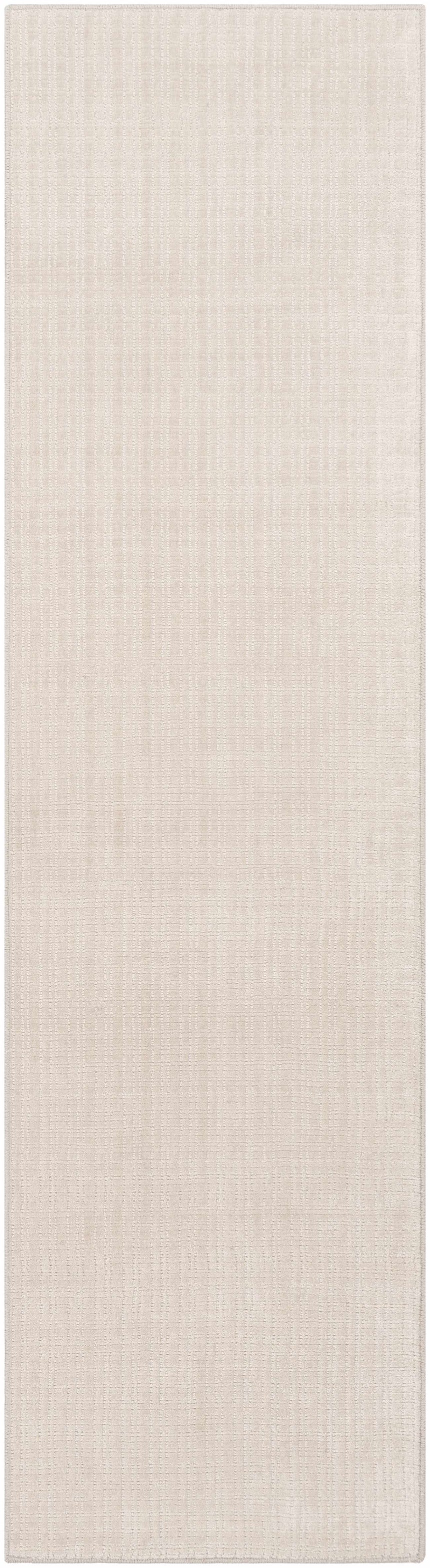 Gunther Off White Hand Loomed Cut and Sew Custom Runner Rug