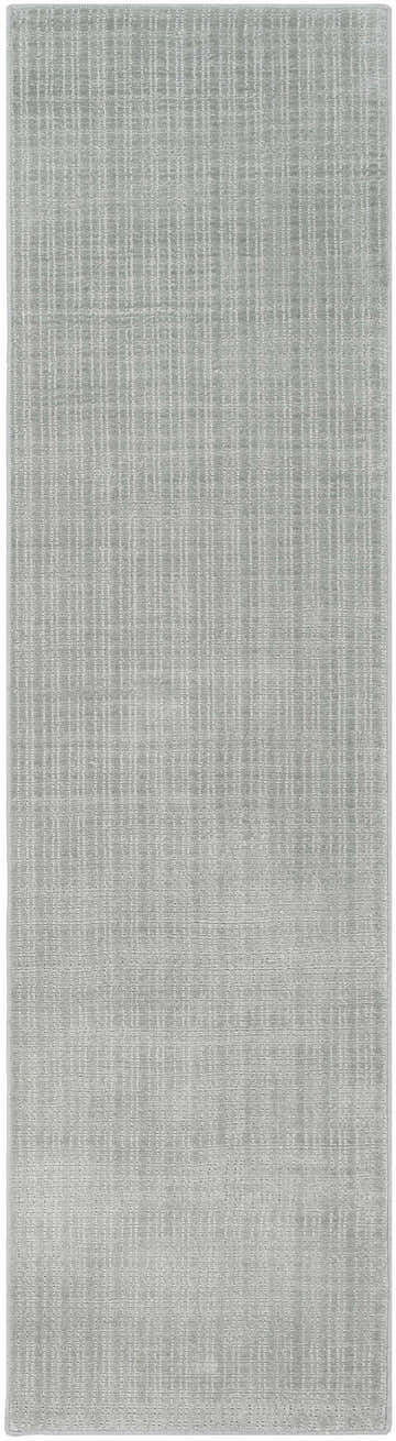 Gunther Gray Hand Loomed Cut and Sew Custom Runner Rug