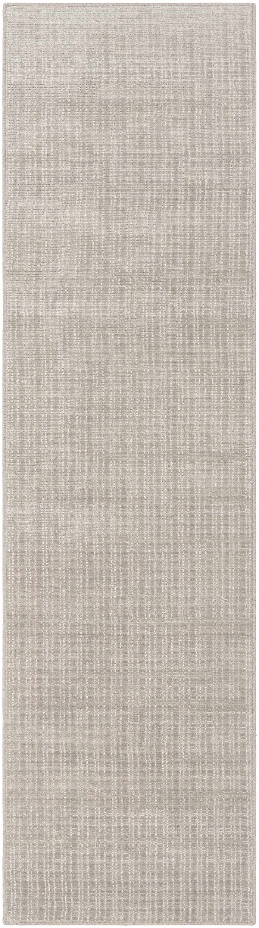 Gunther Beige Hand Loomed Cut and Sew Custom Runner Rug