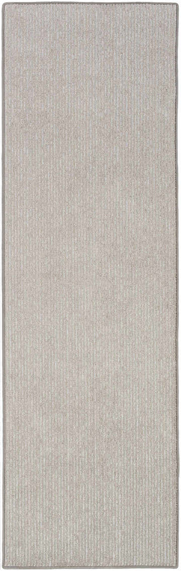 Maeve Beige Cut and Sew Custom Runner Rug